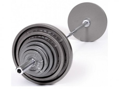 500 lb Olympic Weight Set w/ 7 ft Bar
