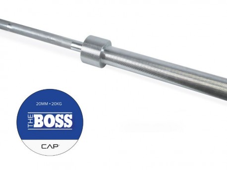 CAP Boss Barbell Silver Zinc