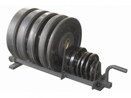 York Horizontal Bumper Plate Rack Half Size