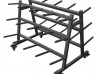 York Mobile Cardio/Aerobic Barbell Set Rack