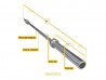 Body Solid 30mm Stainless Steel Power Bar
