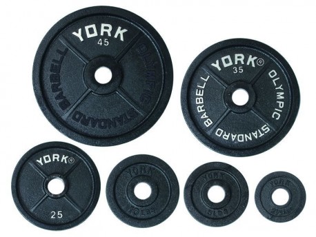 York Kilo Cast Iron Plate - Adamant Barbell