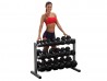 Body Solid 5-50 lb Dumbbell Rack