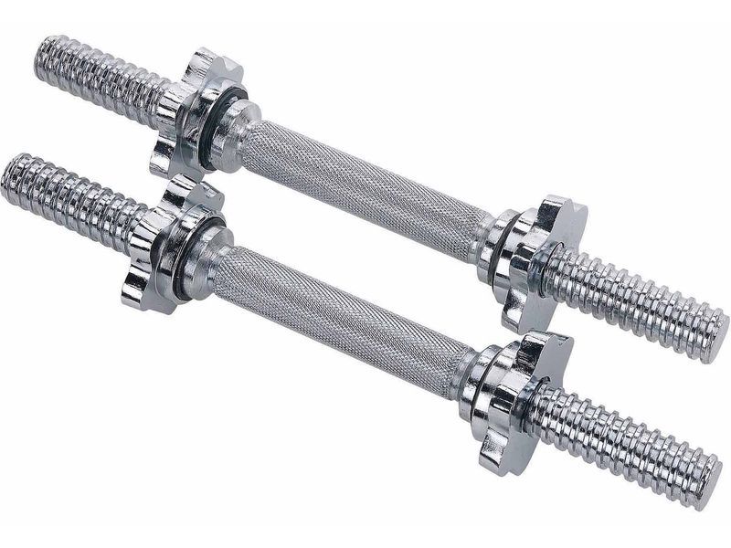 Standard Dumbbell Handles Pair w/ Threaded Ends Adamant Barbell