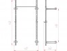 Valor Wall Mounted Foldable Squat Rack