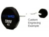 Troy Urethane Fixed Weight Curl Barbell