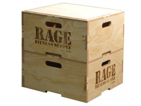 Rage Stackable Wooden Plyo Box