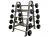 Troy Fixed-Weight Barbell Storage Rack