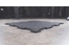 Black 7/16" Interlocking Rubber Floor Tiles