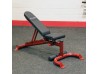 Body Solid Red Flat/Incline/Decline Bench