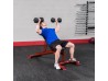 Body Solid Red Flat/Incline/Decline Bench