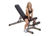 Body Solid Heavy Duty Flat/Incline/Decline Bench