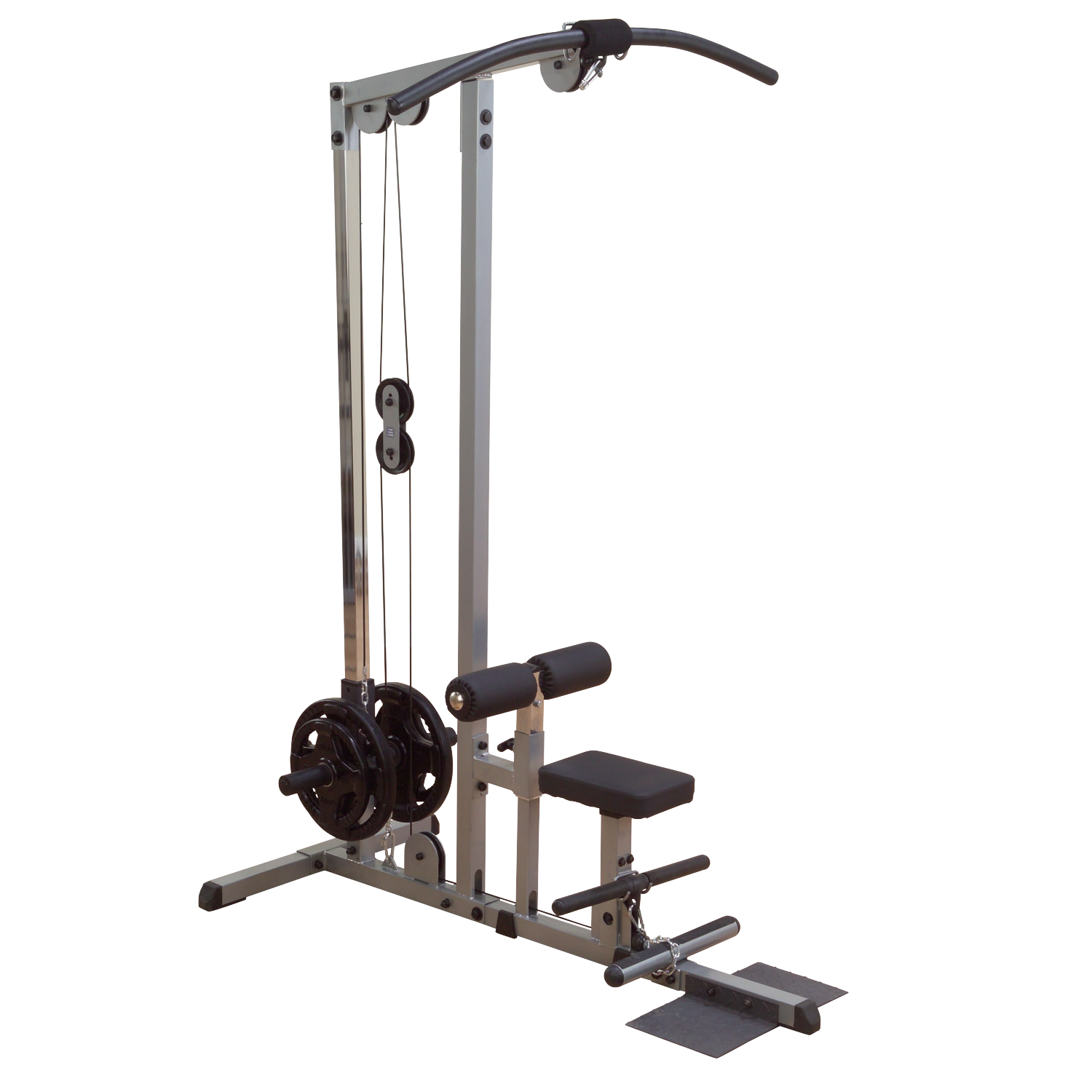Body Solid Pro Lat Machine Adamant Barbell