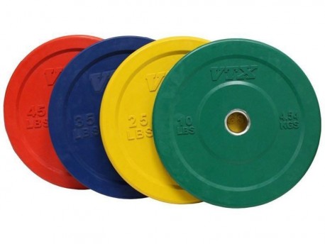 Troy VTX Color Bumper Plates 260lb Set