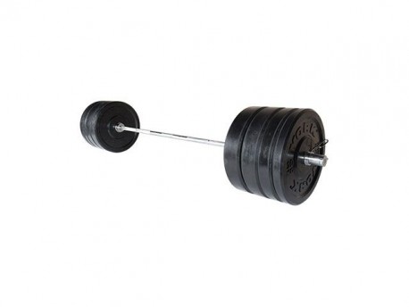 York Bumper Plate 275lb Set with Bar