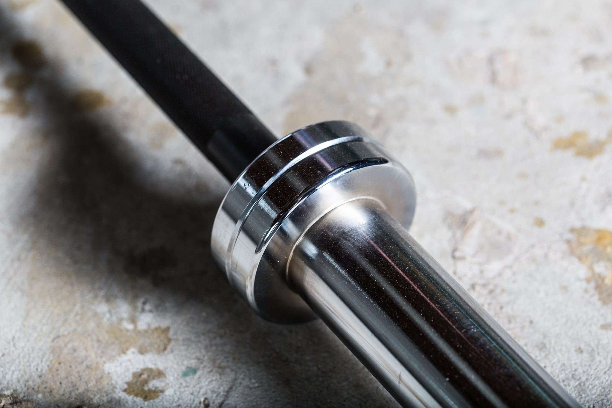 York 6ft Rackable Bar Black Oxide - Adamant Barbell