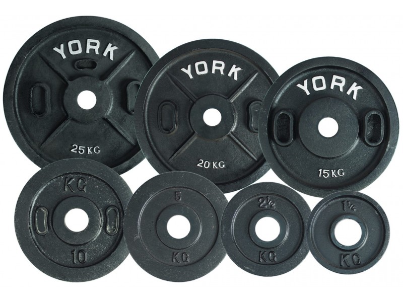 York Kilo Cast Iron Plate - Adamant Barbell