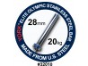 York Elite Bearing Competition Bar Stainless Steel