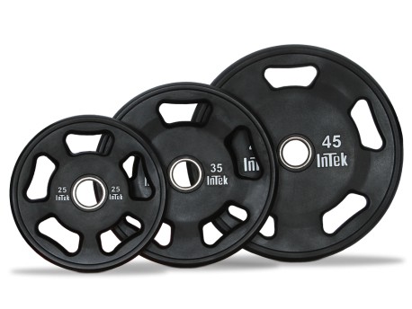 Intek Premium Urethane Coated Weight Plates for Sale