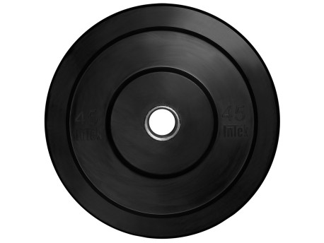 Intek Champion Series Bumper Plate LB Black