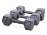 CAP 5-50lb Hex Dumbbell Set with Rack