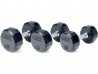 Troy Premium Rubber Dumbbell Set 5-50lb with Rack