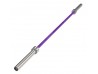 Purple shaft with bright zinc sleeves