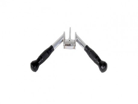 Tricep Press Down V Bar with Swivel & Rubber Grip