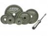 Troy 300 lb Olympic Premium Weight Set w/ 7 ft Bar