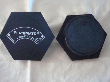 PlateMate Hex Magnet, 1-1/4 lb Pair