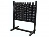 Aerobic Pac - 43 Pairs of Neoprene Dumbbells with Lockable Rack